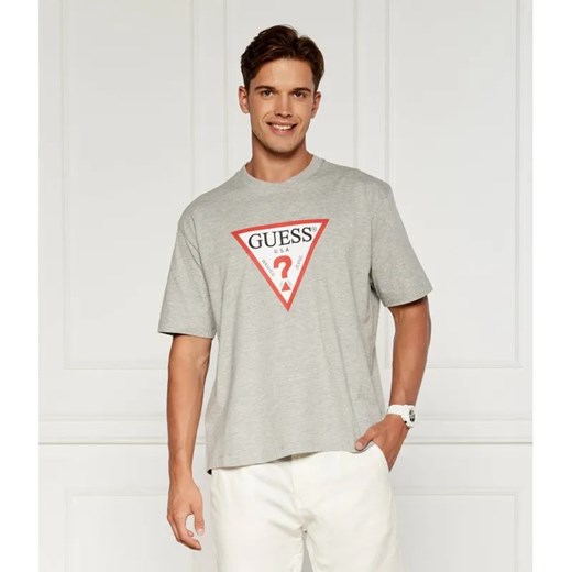 Guess Jeans T-shirt | Oversize fit ze sklepu Gomez Fashion Store w kategorii T-shirty męskie - zdjęcie 184350273