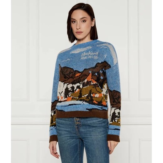 Weekend MaxMara Wełniany sweter | Regular Fit ze sklepu Gomez Fashion Store w kategorii Swetry damskie - zdjęcie 184350282