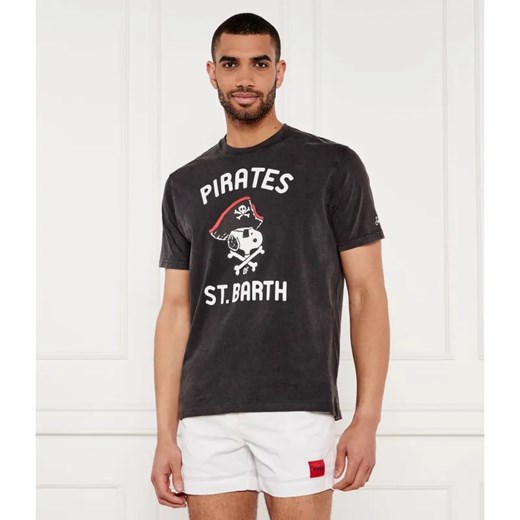 ST.Barth T-shirt SNOOPY | MC2 ST. BARTH X PEANUTS | Regular Fit ze sklepu Gomez Fashion Store w kategorii T-shirty męskie - zdjęcie 184350360