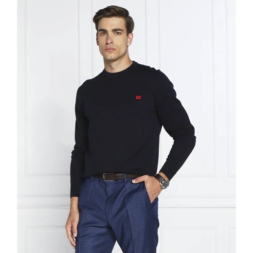 HUGO Sweter San Cassius | Regular Fit L Gomez Fashion Store