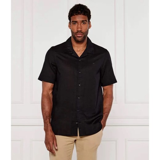 Calvin Klein Lniana koszula | Regular Fit ze sklepu Gomez Fashion Store w kategorii Koszule męskie - zdjęcie 184350390