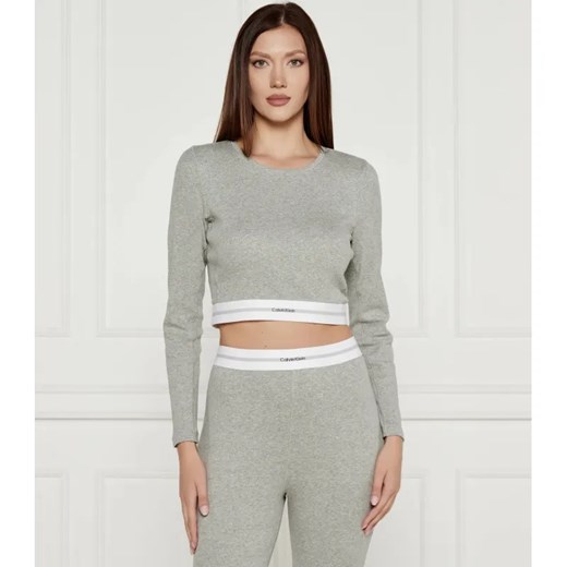 Calvin Klein Underwear Bluzka | Cropped Fit ze sklepu Gomez Fashion Store w kategorii Piżamy damskie - zdjęcie 184350392