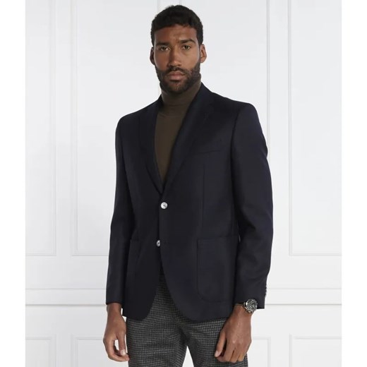 BOSS BLACK Wełniana marynarka H-Janson | Slim Fit ze sklepu Gomez Fashion Store w kategorii Marynarki męskie - zdjęcie 184350410
