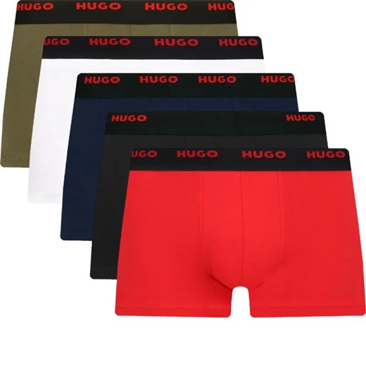 Hugo Bodywear Bokserki 5-pack trunk ze sklepu Gomez Fashion Store w kategorii Majtki męskie - zdjęcie 184350422