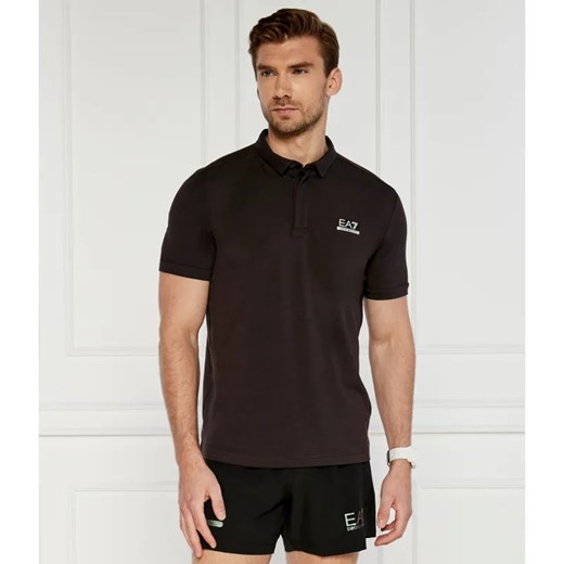 EA7 Polo | Regular Fit ze sklepu Gomez Fashion Store w kategorii T-shirty męskie - zdjęcie 184350453