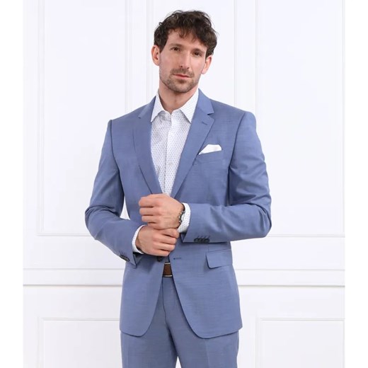 BOSS BLACK Wełniana marynarka H-Huge-MM-224 | Slim Fit ze sklepu Gomez Fashion Store w kategorii Marynarki męskie - zdjęcie 184350512