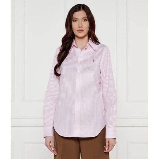 POLO RALPH LAUREN Koszula | Slim Fit | stretch ze sklepu Gomez Fashion Store w kategorii Koszule damskie - zdjęcie 184350521
