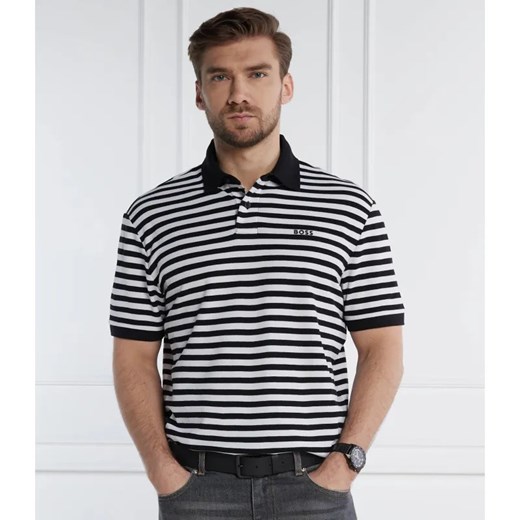 BOSS ORANGE Polo PalesStripe | Regular Fit L Gomez Fashion Store okazja