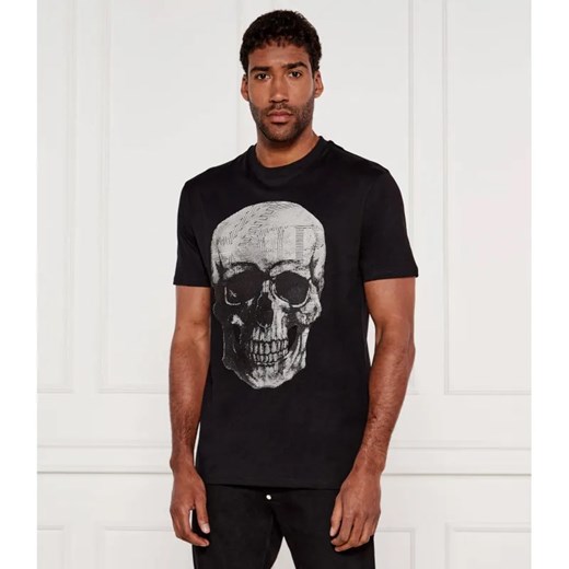 Philipp Plein T-shirt Skull | Regular Fit ze sklepu Gomez Fashion Store w kategorii T-shirty męskie - zdjęcie 184350653