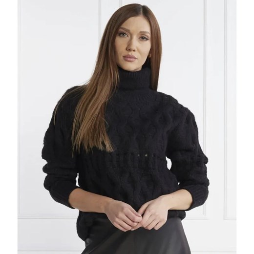 Silvian Heach Sweter | Loose fit | z dodatkiem wełny ze sklepu Gomez Fashion Store w kategorii Swetry damskie - zdjęcie 184350662