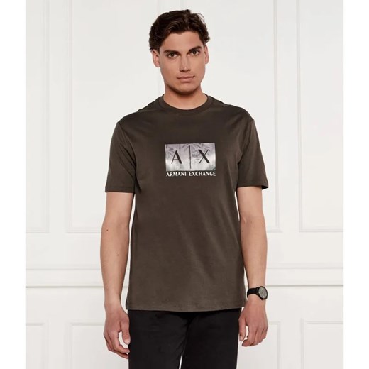 Armani Exchange T-shirt | Regular Fit ze sklepu Gomez Fashion Store w kategorii T-shirty męskie - zdjęcie 184350722