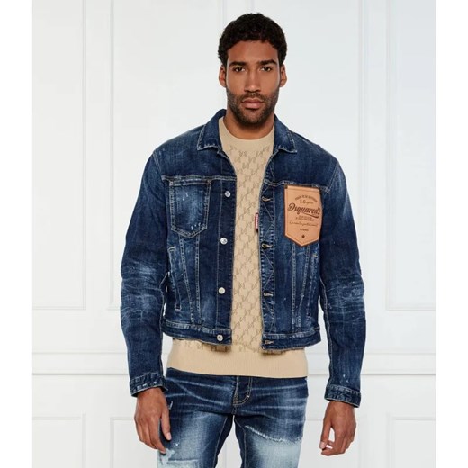 Dsquared2 Kurtka jeansowa | Regular Fit ze sklepu Gomez Fashion Store w kategorii Kurtki męskie - zdjęcie 184350854