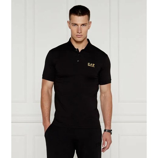 EA7 Polo | Regular Fit ze sklepu Gomez Fashion Store w kategorii T-shirty męskie - zdjęcie 184350882