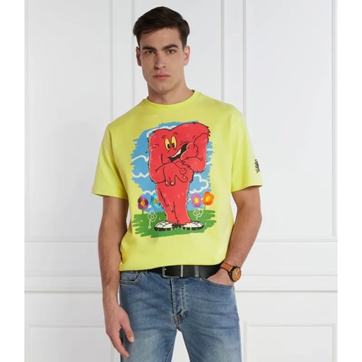 Iceberg T-shirt | Regular Fit ze sklepu Gomez Fashion Store w kategorii T-shirty męskie - zdjęcie 184350890