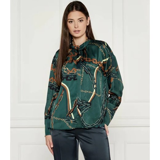 Marc Cain Satynowa koszula | Regular Fit ze sklepu Gomez Fashion Store w kategorii Koszule damskie - zdjęcie 184350932