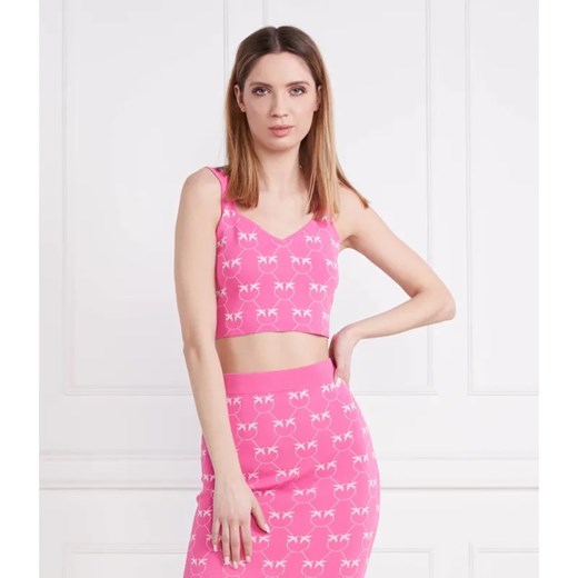 Pinko Top TELEPATICO | Slim Fit ze sklepu Gomez Fashion Store w kategorii Bluzki damskie - zdjęcie 184351002
