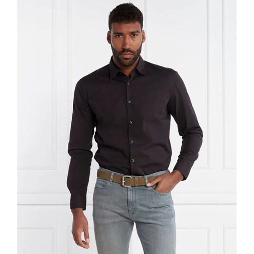HUGO Koszula Ermo | Slim Fit | stretch ze sklepu Gomez Fashion Store w kategorii Koszule męskie - zdjęcie 184351022