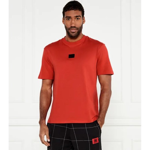 HUGO T-shirt Dugojelly | Oversize fit ze sklepu Gomez Fashion Store w kategorii T-shirty męskie - zdjęcie 184351024