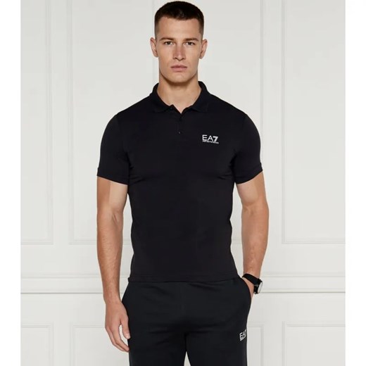 EA7 Polo | Regular Fit ze sklepu Gomez Fashion Store w kategorii T-shirty męskie - zdjęcie 184351051