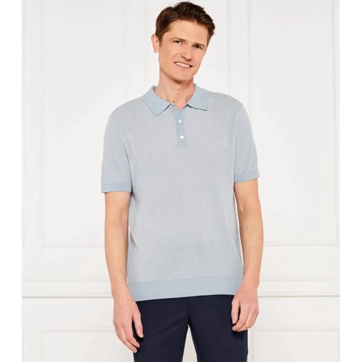 Windsor Lniane polo 13 Lindo-PR | Regular Fit Windsor L okazja Gomez Fashion Store