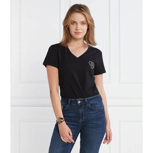 Liu Jo T-shirt | Regular Fit ze sklepu Gomez Fashion Store w kategorii Bluzki damskie - zdjęcie 184351104
