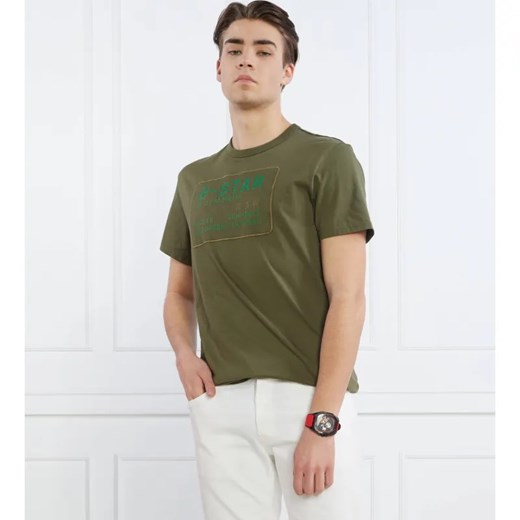 G- Star Raw T-shirt Applique multi technique r t | Regular Fit ze sklepu Gomez Fashion Store w kategorii T-shirty męskie - zdjęcie 184351160