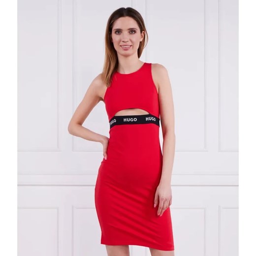 HUGO Sukienka ze sklepu Gomez Fashion Store w kategorii Sukienki - zdjęcie 184351202