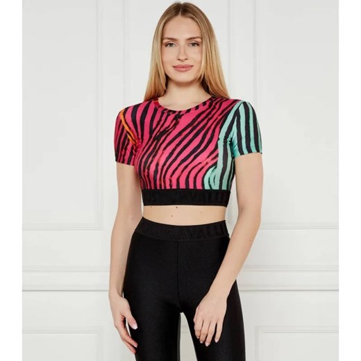 Just Cavalli Bluzka | Cropped Fit ze sklepu Gomez Fashion Store w kategorii Bluzki damskie - zdjęcie 184351210