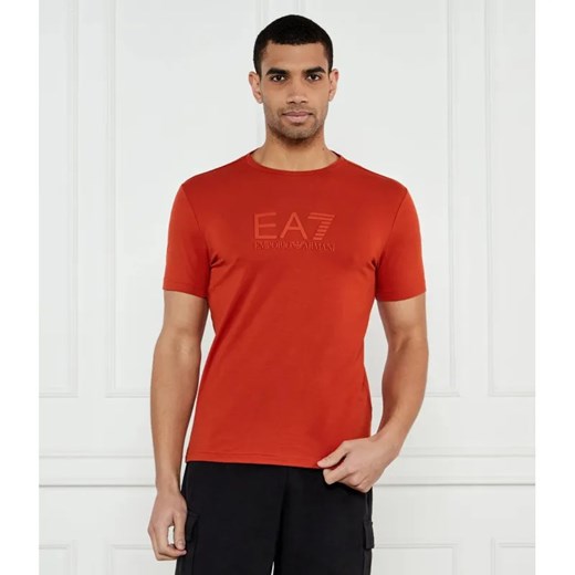 EA7 T-shirt | Regular Fit ze sklepu Gomez Fashion Store w kategorii T-shirty męskie - zdjęcie 184351241