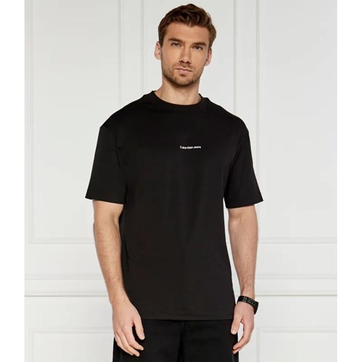 Calvin Klein Jeans T-shirt CITY GRID MAP | Regular Fit ze sklepu Gomez Fashion Store w kategorii T-shirty męskie - zdjęcie 184351270