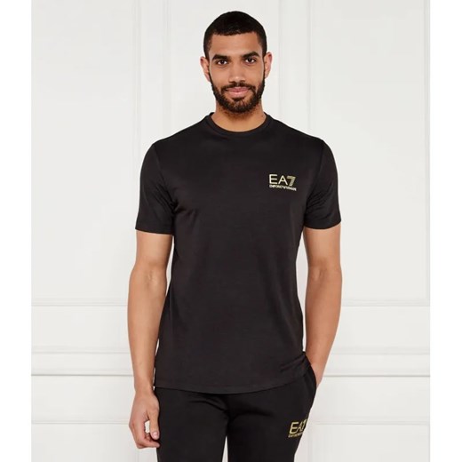 EA7 T-shirt | Slim Fit ze sklepu Gomez Fashion Store w kategorii T-shirty męskie - zdjęcie 184351274