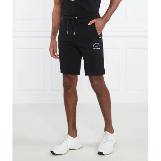 Karl Lagerfeld Szorty SWEAT | Regular Fit Karl Lagerfeld XL okazja Gomez Fashion Store