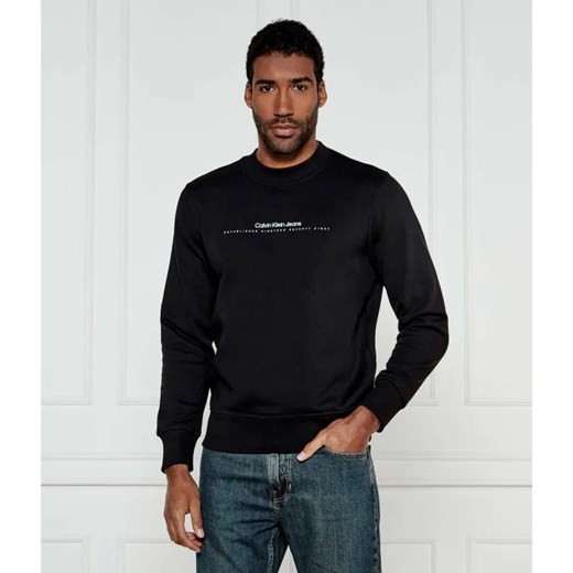 Calvin Klein Jeans Bluza | Regular Fit ze sklepu Gomez Fashion Store w kategorii Bluzy męskie - zdjęcie 184351360