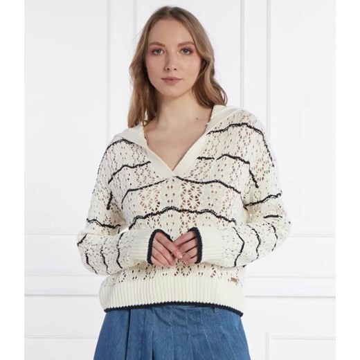 Pepe Jeans London Sweter GEMMA | Relaxed fit ze sklepu Gomez Fashion Store w kategorii Swetry damskie - zdjęcie 184351404