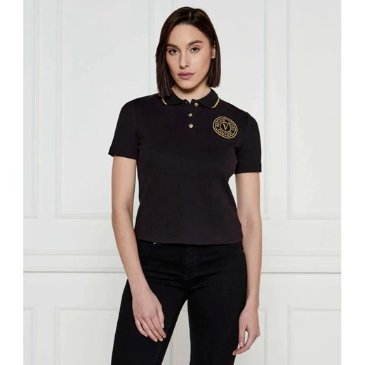 Versace Jeans Couture Polo | Regular Fit ze sklepu Gomez Fashion Store w kategorii Bluzki damskie - zdjęcie 184351443