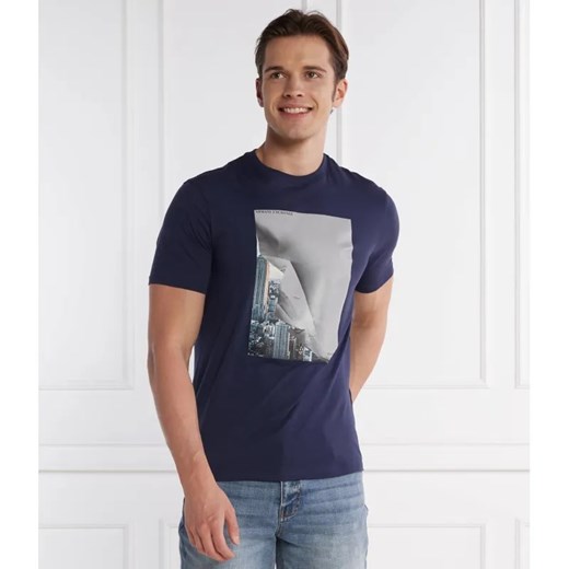 Armani Exchange T-shirt | Regular Fit ze sklepu Gomez Fashion Store w kategorii T-shirty męskie - zdjęcie 184351451