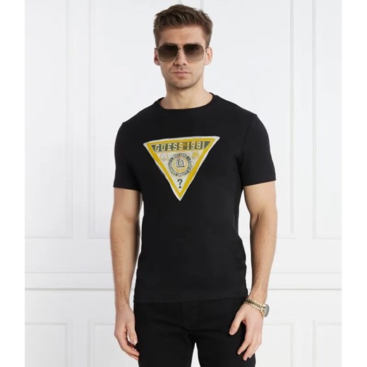 GUESS T-shirt | Regular Fit ze sklepu Gomez Fashion Store w kategorii T-shirty męskie - zdjęcie 184351454