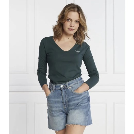 Pepe Jeans London Bluzka CORINE | Regular Fit ze sklepu Gomez Fashion Store w kategorii Bluzki damskie - zdjęcie 184351533