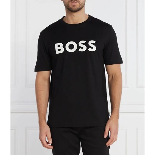 BOSS BLACK T-shirt Tiburt 354 | Regular Fit ze sklepu Gomez Fashion Store w kategorii T-shirty męskie - zdjęcie 184351541