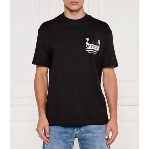 Calvin Klein Jeans T-shirt | Regular Fit ze sklepu Gomez Fashion Store w kategorii T-shirty męskie - zdjęcie 184351591