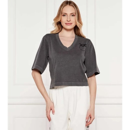 Pinko T-shirt SUEZ | Loose fit ze sklepu Gomez Fashion Store w kategorii Bluzki damskie - zdjęcie 184351601