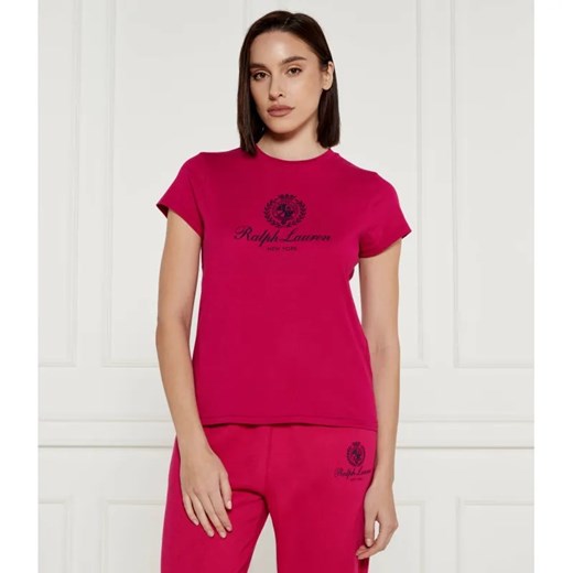 POLO RALPH LAUREN T-shirt | Regular Fit ze sklepu Gomez Fashion Store w kategorii Bluzki damskie - zdjęcie 184351604