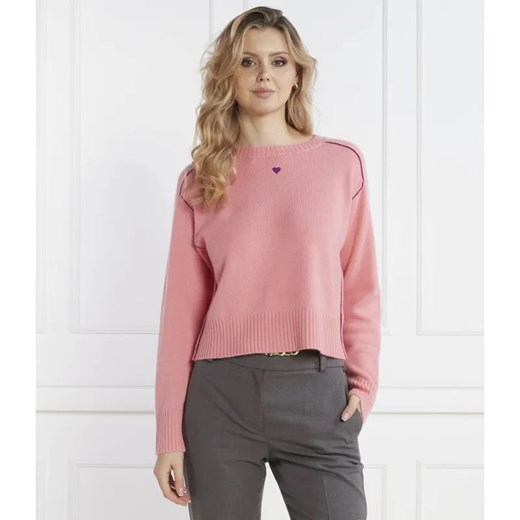 MAX&Co. Kaszmirowy sweter | Regular Fit ze sklepu Gomez Fashion Store w kategorii Swetry damskie - zdjęcie 184351612