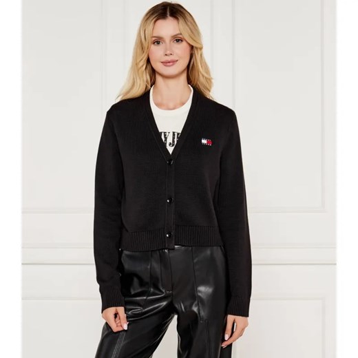 Tommy Jeans Kardigan ESSENTIAL | Oversize fit ze sklepu Gomez Fashion Store w kategorii Swetry damskie - zdjęcie 184351670