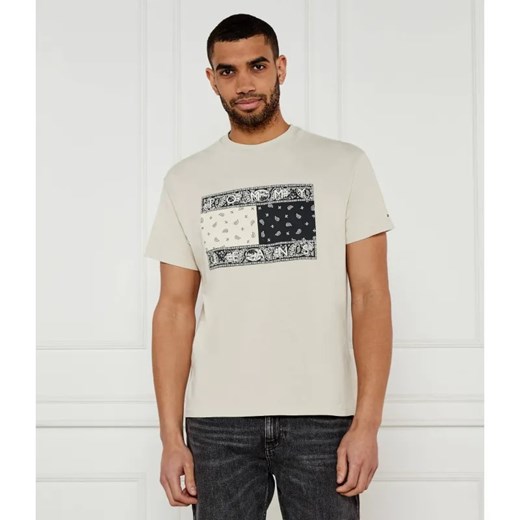 Tommy Jeans T-shirt Paisley | Loose fit ze sklepu Gomez Fashion Store w kategorii T-shirty męskie - zdjęcie 184351671