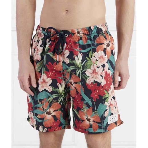 Gant Szorty kąpielowe LC FLORAL PRINT | Classic fit ze sklepu Gomez Fashion Store w kategorii Kąpielówki - zdjęcie 184351673