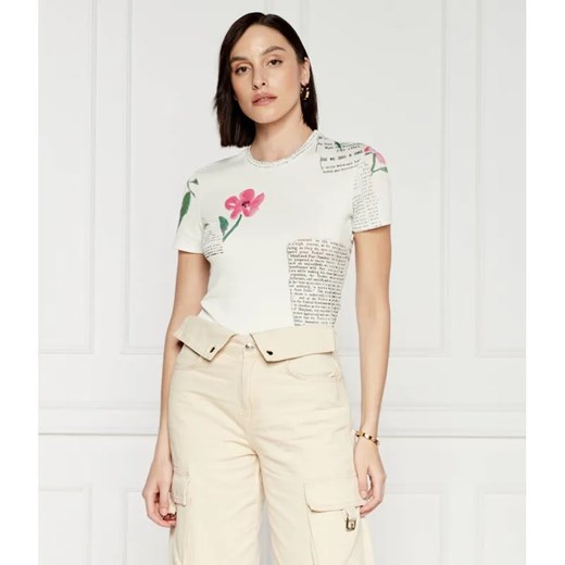 Desigual T-shirt MIRNA | Slim Fit ze sklepu Gomez Fashion Store w kategorii Bluzki damskie - zdjęcie 184351690
