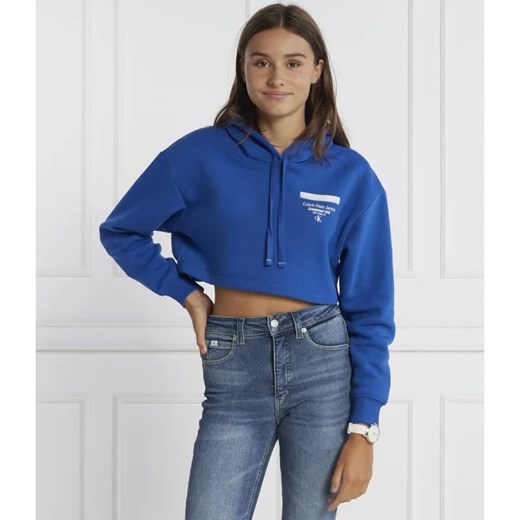 Calvin Klein Jeans Bluza | Regular Fit ze sklepu Gomez Fashion Store w kategorii Bluzy damskie - zdjęcie 184351720