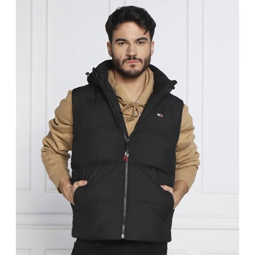 Tommy Jeans Puchowy bezrękawnik ESSENTIAL | Regular Fit ze sklepu Gomez Fashion Store w kategorii Kamizelki męskie - zdjęcie 184351771