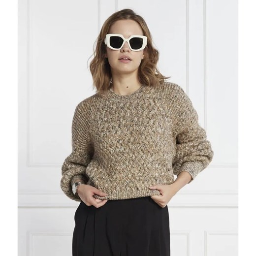BOSS BLACK Sweter Forenza | Regular Fit | z dodatkiem wełny ze sklepu Gomez Fashion Store w kategorii Swetry damskie - zdjęcie 184351791